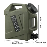 12L Portable Camping Water Bag with Faucet (3 colours available) by Habicare