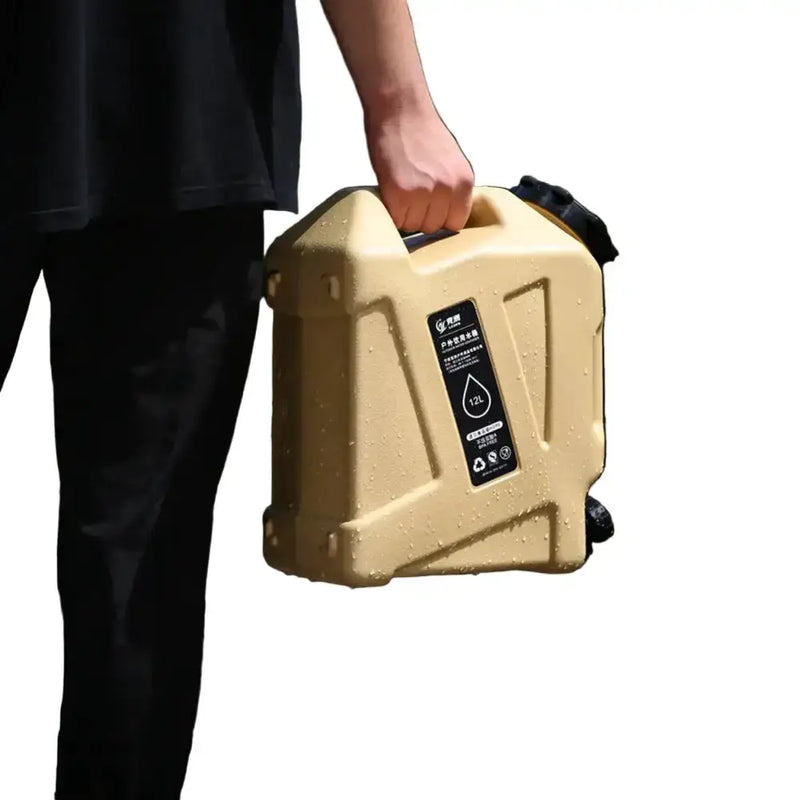 12L Portable Camping Water Bag with Faucet (3 colours available) by Habicare