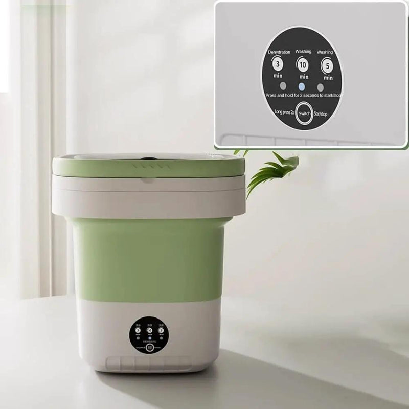 SportZone.co.nz Home & Garden > Greenhouses > Greenhouses & Accessories 12L Portable Foldable Washing Machine – Mini Travel Washer Green 12L Portable Foldable Washing Machine – Mini Travel Washer Green