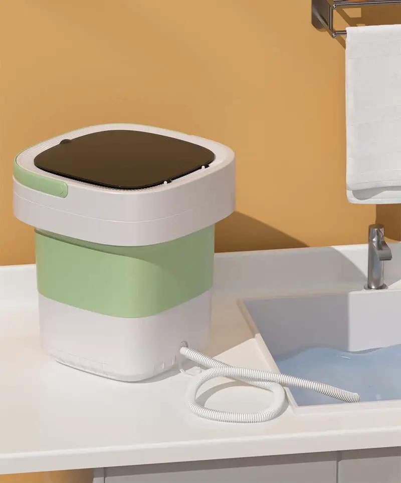 SportZone.co.nz Home & Garden > Greenhouses > Greenhouses & Accessories 12L Portable Foldable Washing Machine – Mini Travel Washer Green 12L Portable Foldable Washing Machine – Mini Travel Washer Green