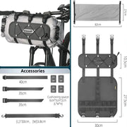 12L Waterproof Bike Handlebar Bag (different sets available) by Habicare