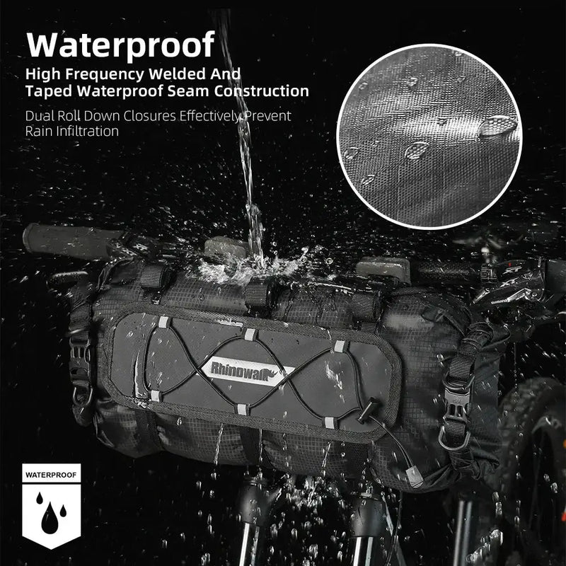 12L Waterproof Bike Handlebar Bag (different sets available) by Habicare