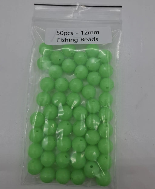Meanfish Round Lumo Fishing Beads 12mm – Bulk Pack of 50 by NZ Diver