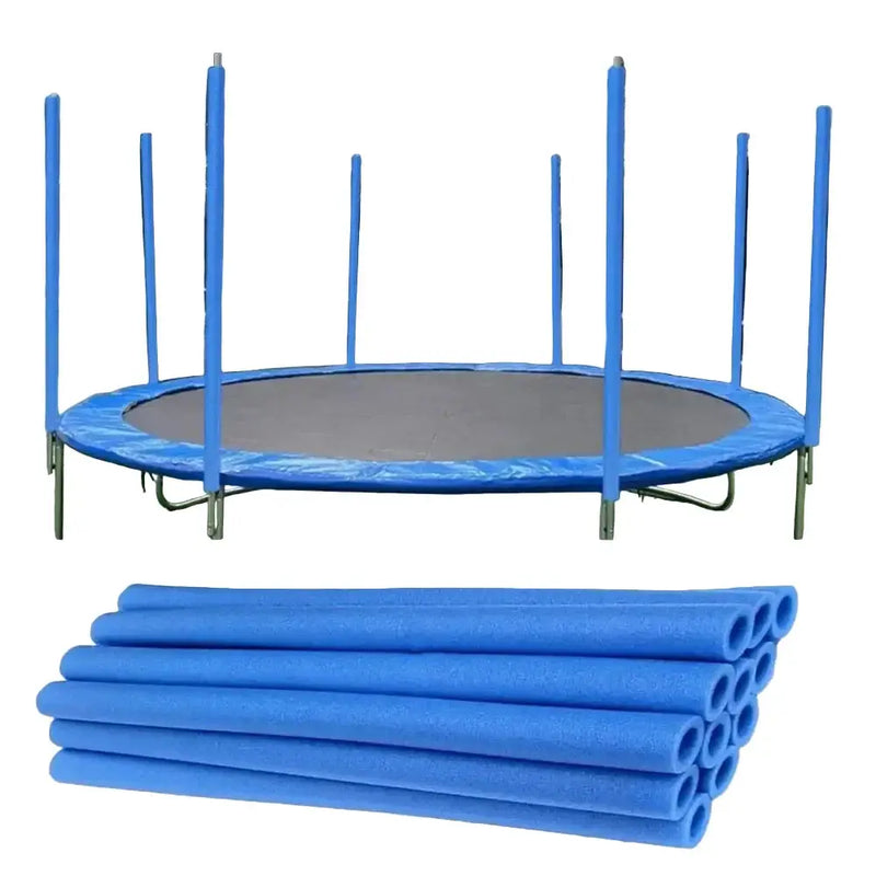 12 Piece Trampoline Pole Protector Foam Sleeves by Habicare