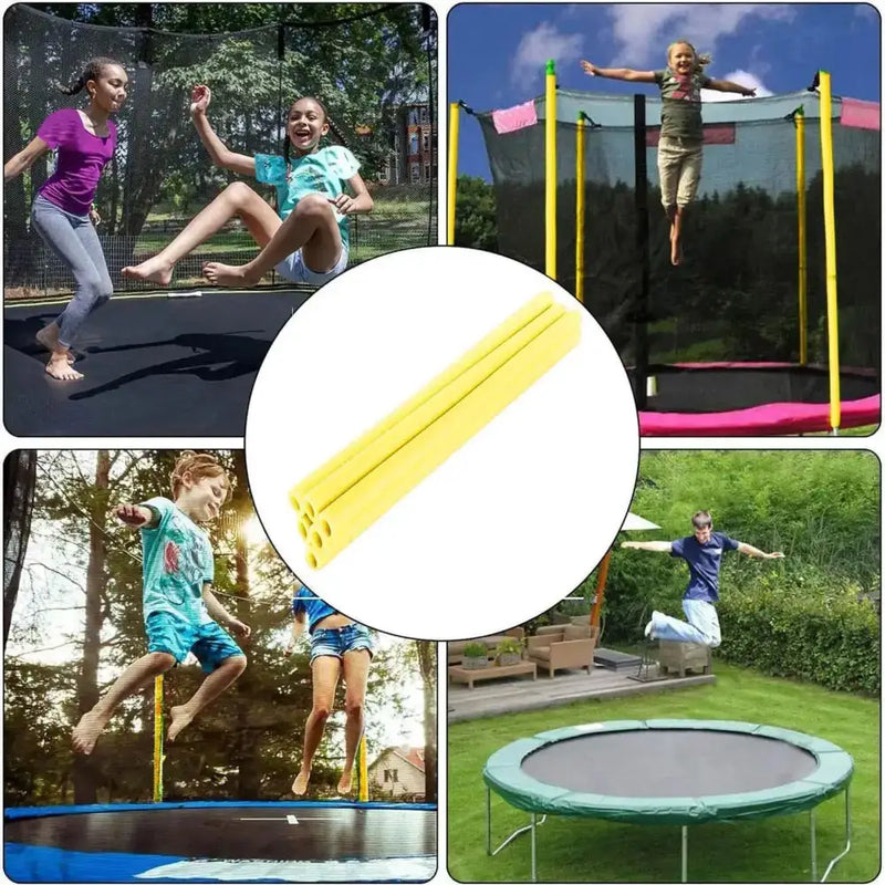 12 Piece Trampoline Pole Protector Foam Sleeves by Habicare