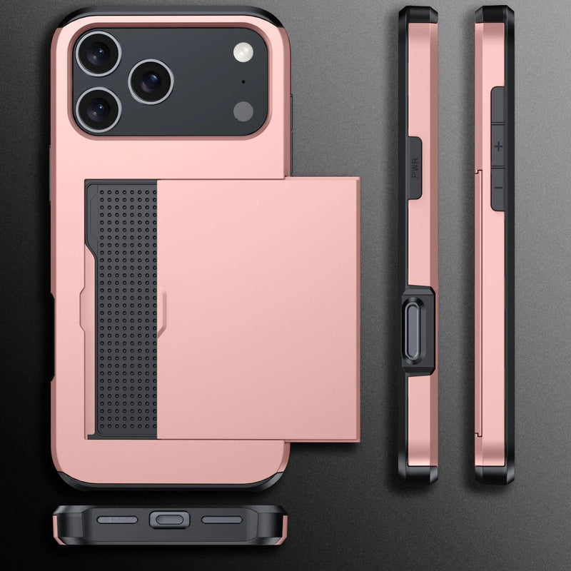 iPhone 17 Pro Max Case Card Slots Holder by salelink.co.nz
