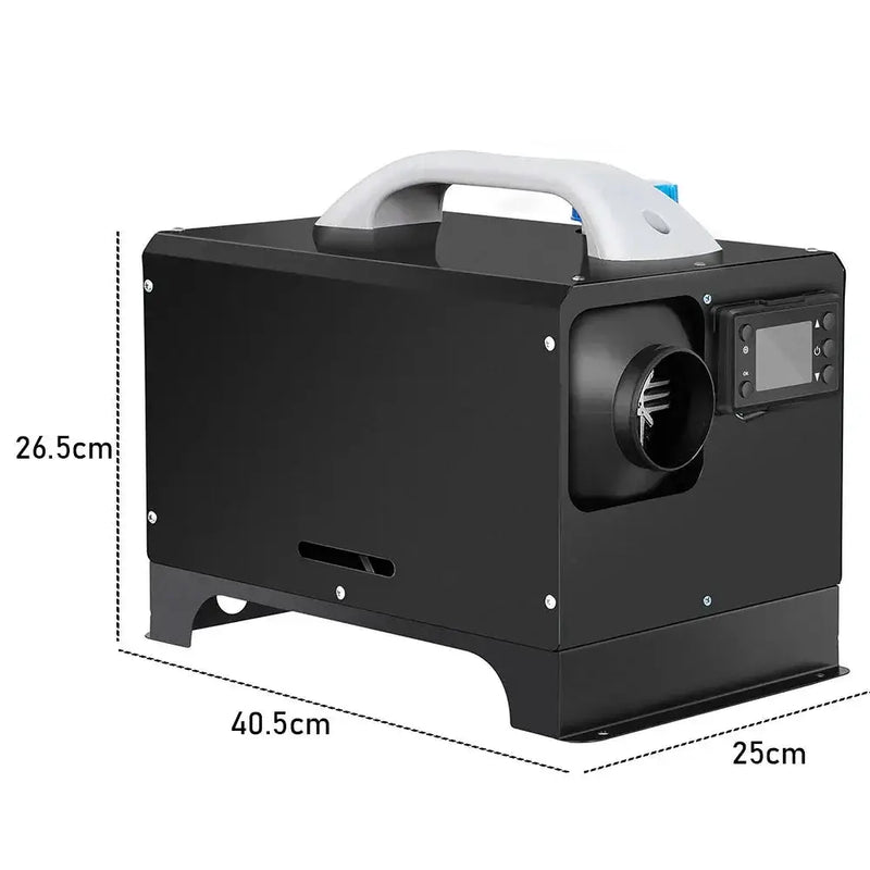 SportZone.co.nz Outdoor Recreation > Camping > Camping Appliances 12V 8KW Diesel Air Heater Kit with LCD Display & Remote Control 12V 8KW Diesel Air Heater Kit with LCD Display & Remote Control