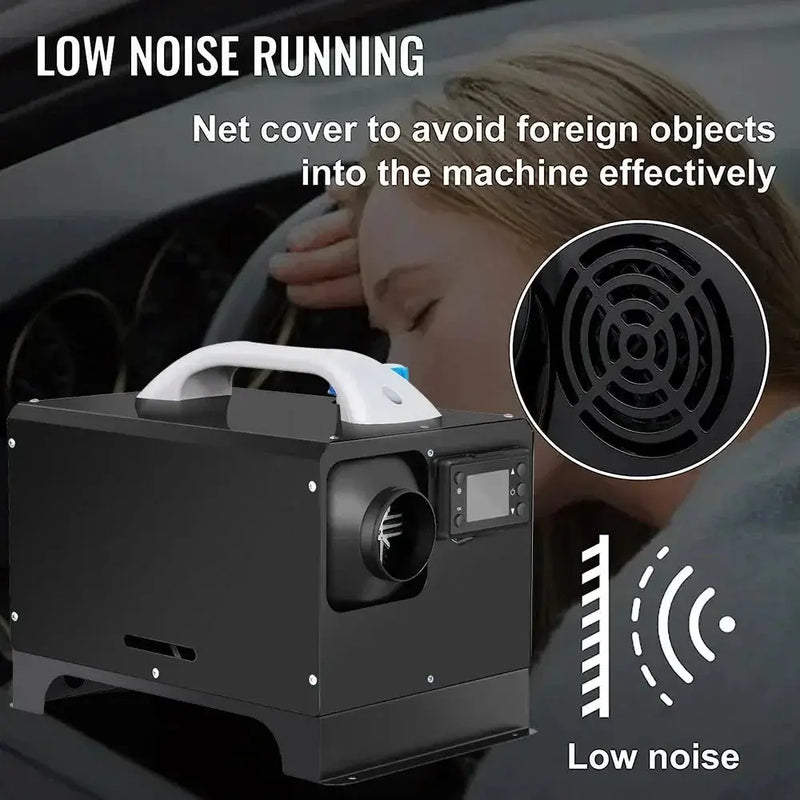 SportZone.co.nz Outdoor Recreation > Camping > Camping Appliances 12V 8KW Diesel Air Heater Kit with LCD Display & Remote Control 12V 8KW Diesel Air Heater Kit with LCD Display & Remote Control