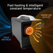 SportZone.co.nz Outdoor Recreation > Camping > Camping Appliances 12V 8KW Diesel Air Heater Kit with LCD Display & Remote Control 12V 8KW Diesel Air Heater Kit with LCD Display & Remote Control