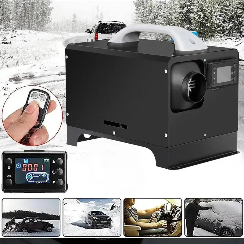 SportZone.co.nz Outdoor Recreation > Camping > Camping Appliances 12V 8KW Diesel Air Heater Kit with LCD Display & Remote Control 12V 8KW Diesel Air Heater Kit with LCD Display & Remote Control