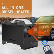 SportZone.co.nz Outdoor Recreation > Camping > Camping Appliances 12V 8KW Diesel Air Heater Kit with LCD Display & Remote Control 12V 8KW Diesel Air Heater Kit with LCD Display & Remote Control