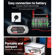 SportZone.co.nz Auto Accessories > Auto Accessories Others 12V Automatic Car Battery Charger 6V 3.5Amp Vehicle Truck Chargers AGM 12V Automatic Car Battery Charger 6V 3.5Amp Vehicle Truck Chargers AGM