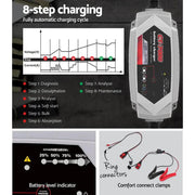 SportZone.co.nz Outdoor Recreation > Camping > Batteries & Generators 12V Automotive Car Battery Charger 24V 7Amp Vehicle Truck Chargers AGM 12V Automotive Car Battery Charger 24V 7Amp Vehicle Truck Chargers AGM