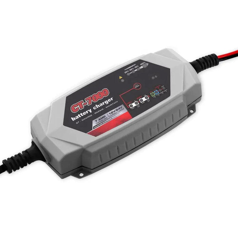 SportZone.co.nz Outdoor Recreation > Camping > Batteries & Generators 12V Automotive Car Battery Charger 24V 7Amp Vehicle Truck Chargers AGM 12V Automotive Car Battery Charger 24V 7Amp Vehicle Truck Chargers AGM