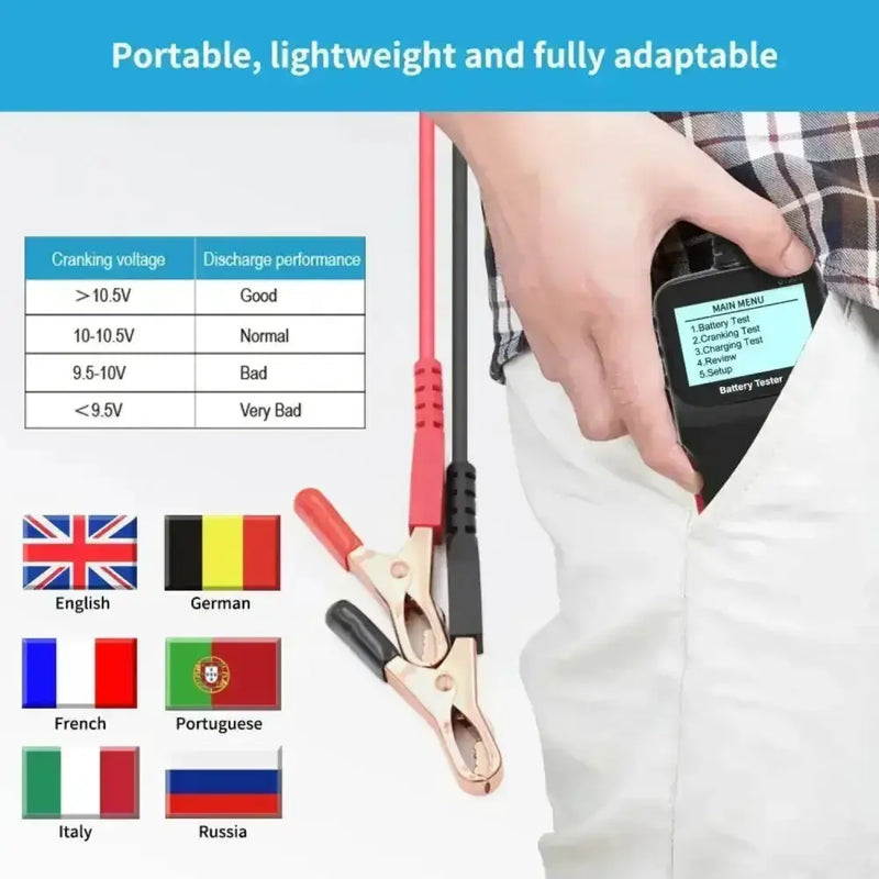 12V Car Battery Tester by Habicare