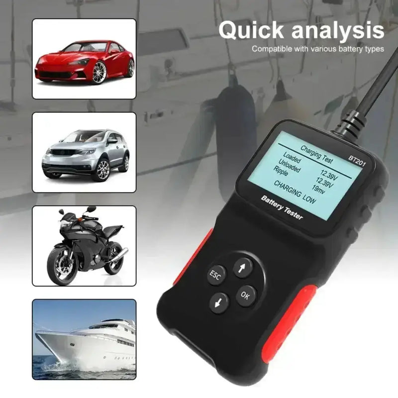 12V Car Battery Tester by Habicare