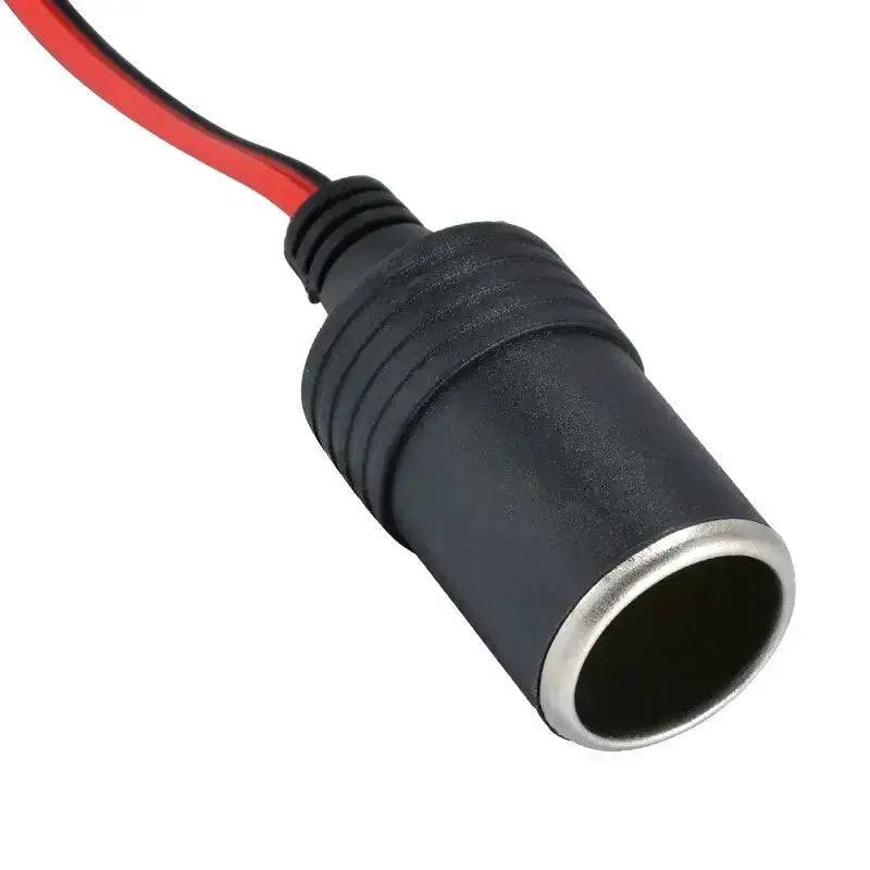 12V Car Lighter Socket Adapter with Crocodile Clips (30cm) by Habicare