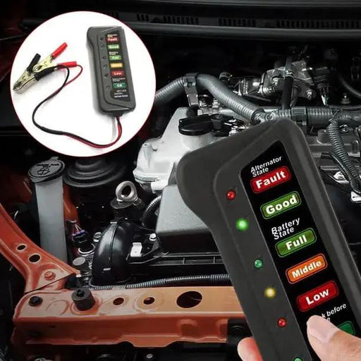 12V LED Car Battery Load Tester by 9eight5