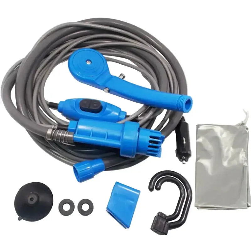 12V Portable Camping Shower Pump (3 colours available) by Habicare