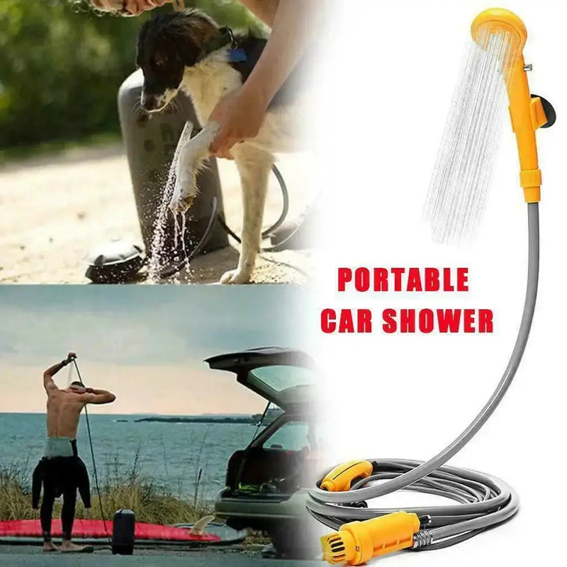 12V Portable Camping Shower Pump (3 colours available) by Habicare
