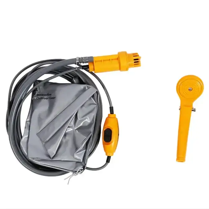 12V Portable Camping Shower Pump (3 colours available) by Habicare