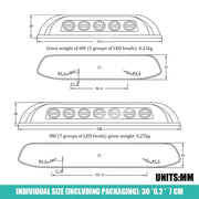 12V Waterproof RV LED Awning Light – 8W (different colours available) by Habicare
