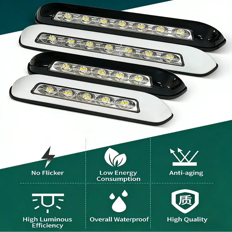 12V Waterproof RV LED Awning Light – 8W (different colours available) by Habicare