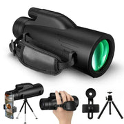 12x50 Powerful Monocular – Long Reach Portable Telescope by Habicare