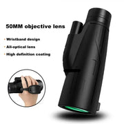 12x50 Powerful Monocular – Long Reach Portable Telescope by Habicare