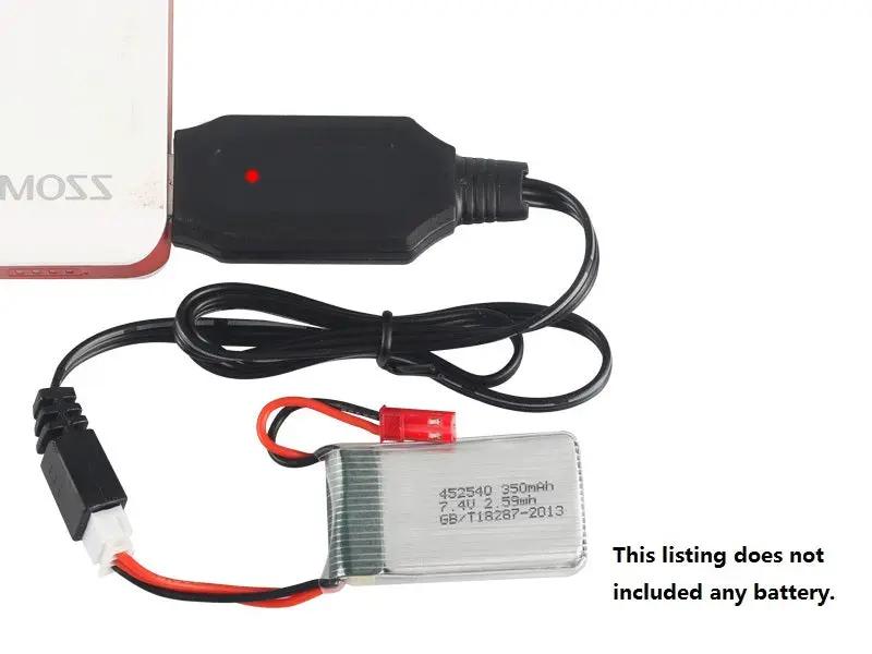 7.4V USB 3 pins Lithium Batteries Charging Cable for Car Drone or Helicopter by dealonline.co.nz