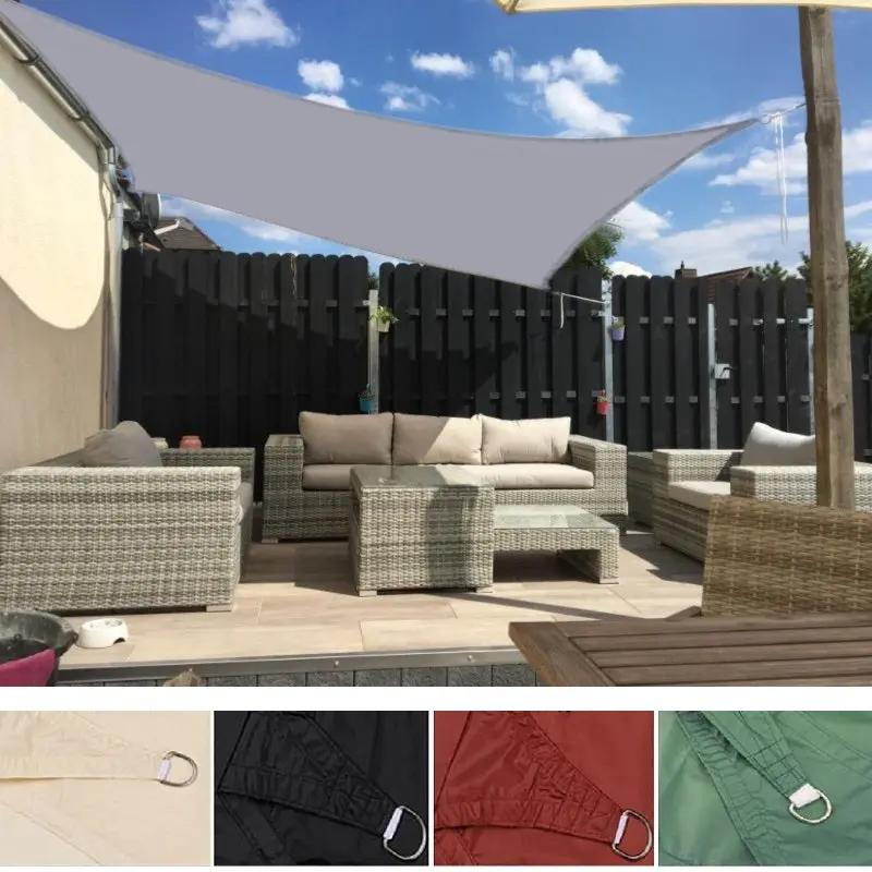 4 Colours 3*4m Sand Rectangle Sun Shade Sail UV Block for Outdoor Patio Garden by dealonline.co.nz