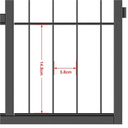 24 Panels Heavy Duty Dog Pen 19.2 Metre Length Overall by Yaheetech