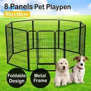 Heavy Duty 8 Panel Pet Playpen by Yaheetech