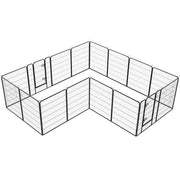 Heavy Duty 24 Panels Pet Playpen by Yaheetech