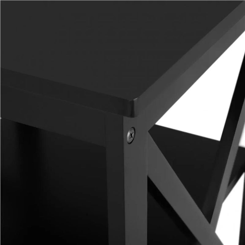 1 Pair Side Table End Table Coffee Table by Yaheetech