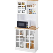 Kitchen Pantry Storage Cabinet Large Countertop Storage Kitchen Buffet by Yaheetech