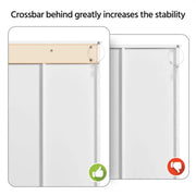 Wooden Bathroom Floor Cabinet Side Storage Organizer Cabinet by Yaheetech