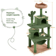 Cactus Cat Tree by Yaheetech