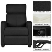 1 Pair Recliner Chairs by Yaheetech