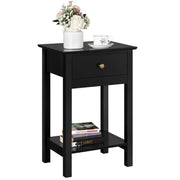 Bedside Table Nightstand Side Table End Table by Yaheetech