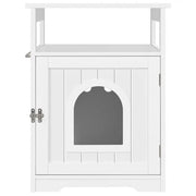 End Table for Pet House Pet Crate Indoor Cat Litter Box by Yaheetech