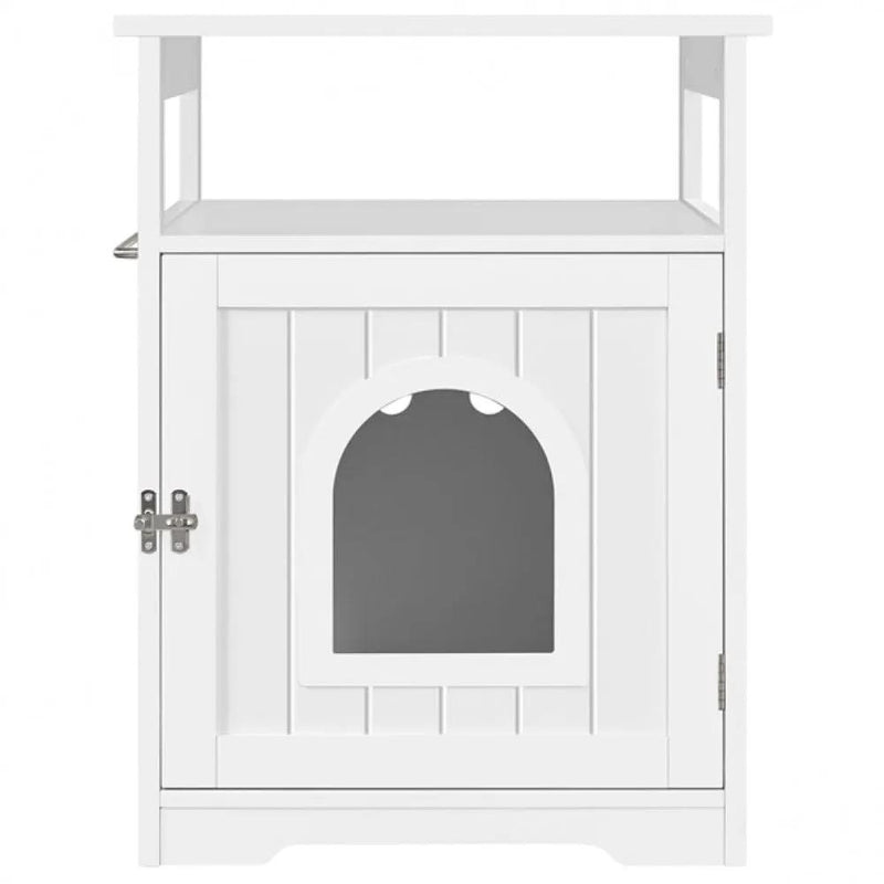 End Table for Pet House Pet Crate Indoor Cat Litter Box by Yaheetech