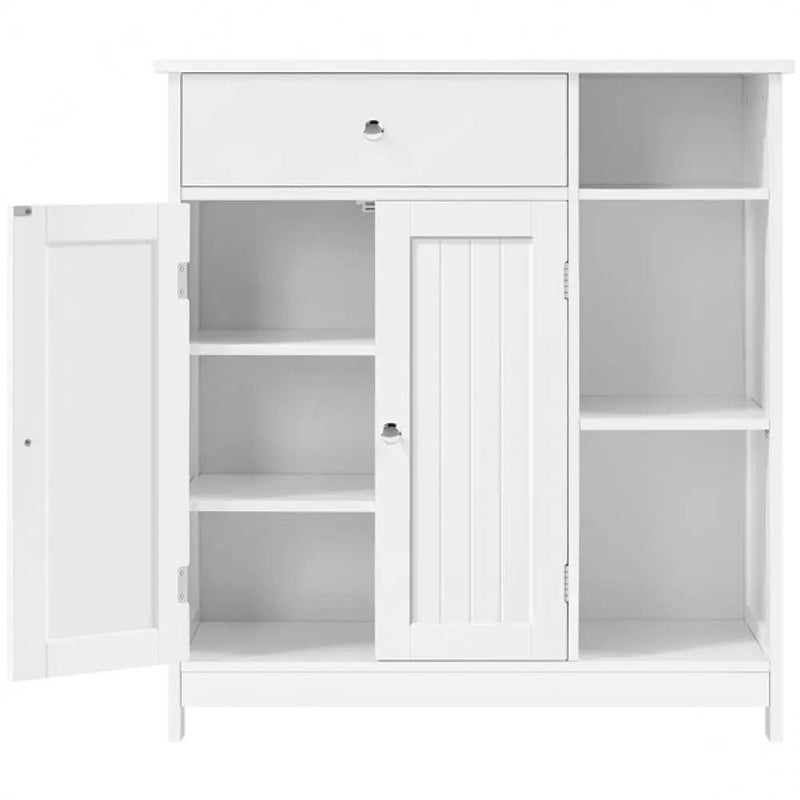 Large Bathroom Floor Cabinet by Yaheetech