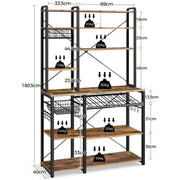 Baker's Rack Wine Rack by Yaheetech