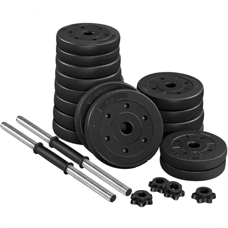 30kg Adjustable Dumbbell Set by Yaheetech