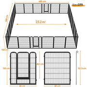 32x Panel Heavy Duty Dog Playpen Dog Pen by Yaheetech