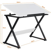 Art Table Computer Desk Drafting Table by Yaheetech