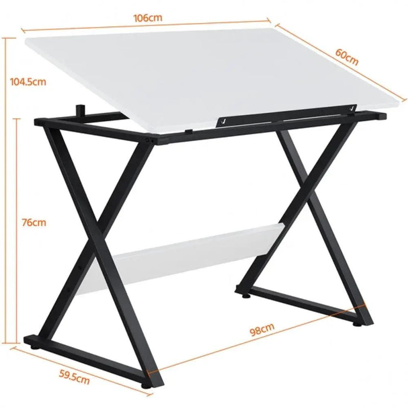 Art Table Computer Desk Drafting Table by Yaheetech