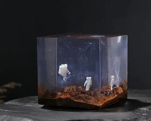 Resin Mould Decoration Filler Accessories Gift 3D Model Wood Block Simulated Space Wood Mars Moon Surface For DIY Resin Craft by Resin Art NZ