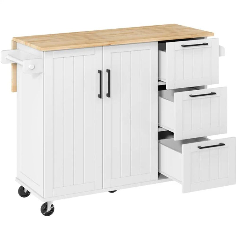 Kitchen Cart Kitchen Trolley by Yaheetech